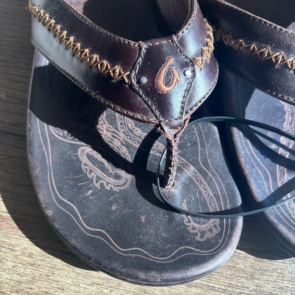 OluKai Mea Ola Dark Java NWT - Picture 3 of 12